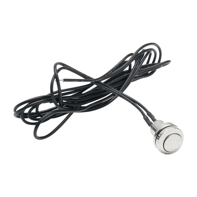 Glatter Drückknopfschalter, Chrom