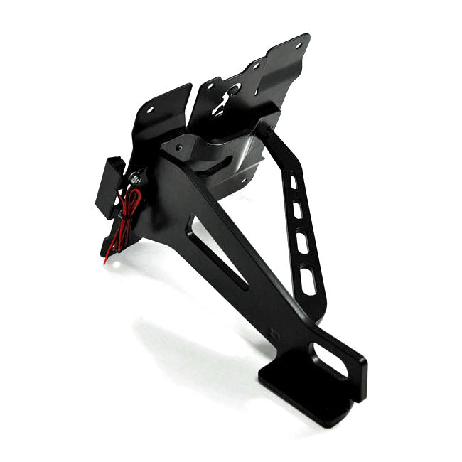 ZIEGER, Seitlicher Kennzeichenhalterung, Schwarz, 90-03 XL