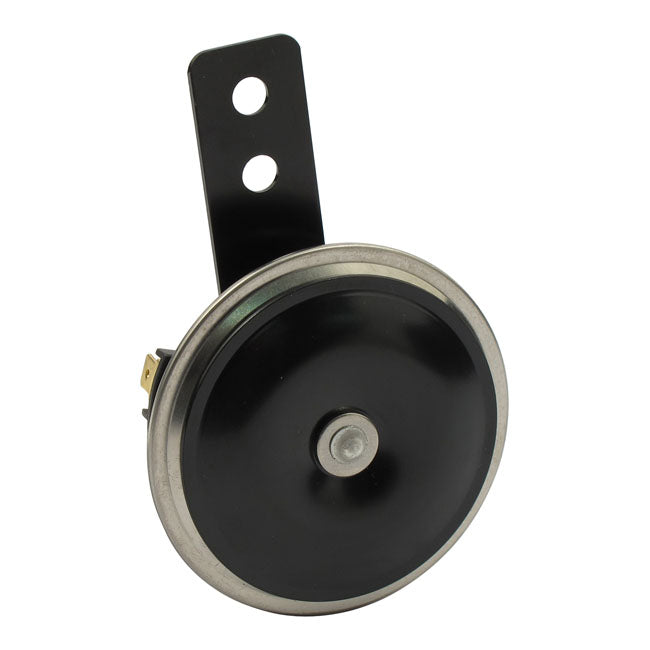 72mm Chrom/Schwarz, Hupe, 12-Volt