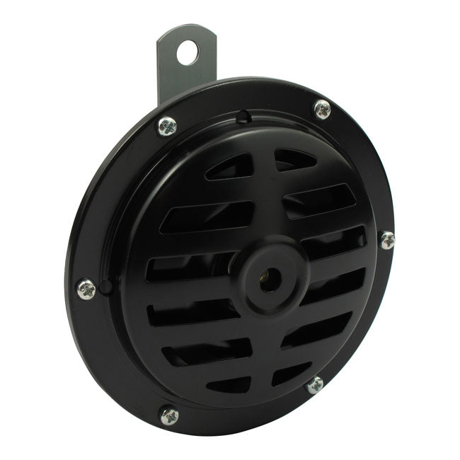 Große SPRINGER Style Hupe, 12-Volt, Schwarz