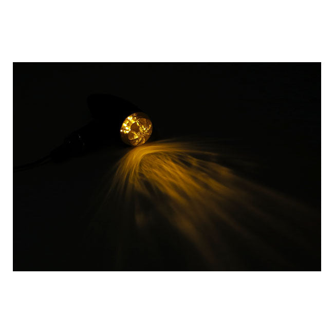 MICRO BULLET LED Blinker Schwarz