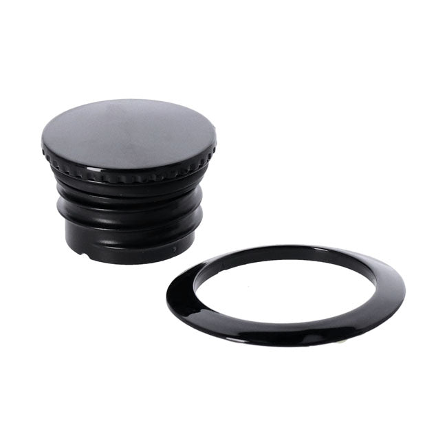 Tankdeckel POP-UP GAS, schwarz, Sportster 12,5L
