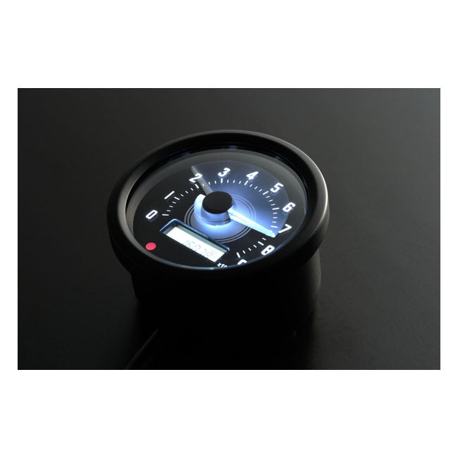 DAYTONA, VELONA 60mm Drehzahlmesser, Schwarz 9000RPM