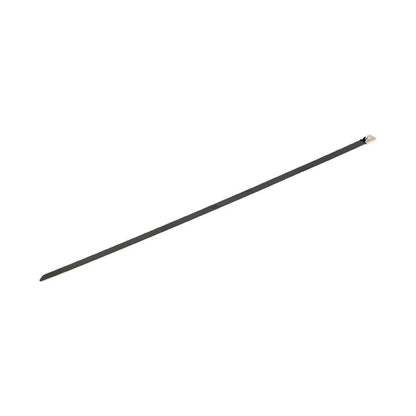 Auspuff Kabelbinder, 14.25" lang, schwarzer Edelstahl