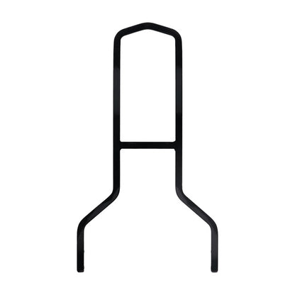 HIGH Sissy Bar, 16" hoch, 11-1/16" breit, Schwarz