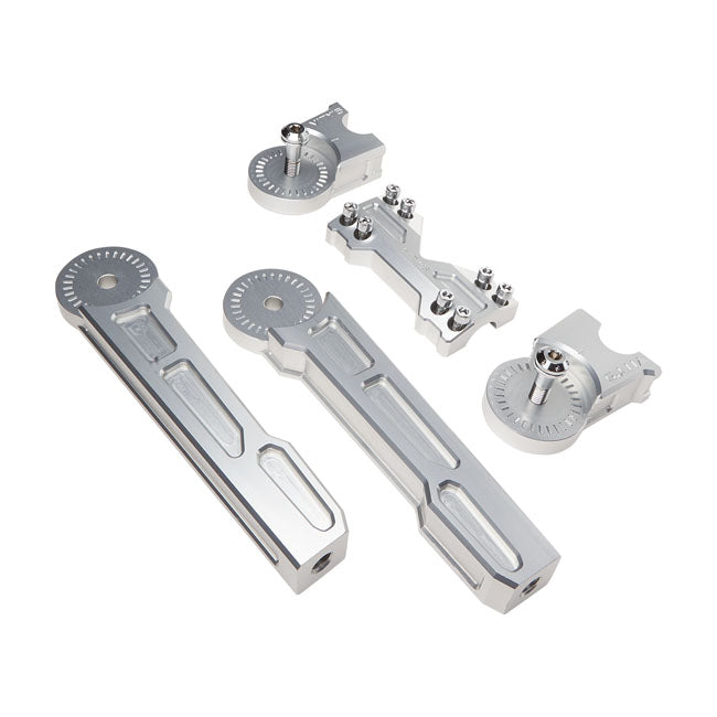 VITTY'S DESIGN, 10" Einstellbarer Riser, Silver