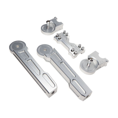 VITTY'S DESIGN, 10" Einstellbarer Riser, Silver
